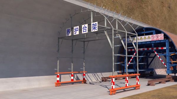 金水区隧道施工动画制作公司 - 隧道施工工艺和施工方法 - 隧道施工汇报动画视频 - bim 工程施工动画